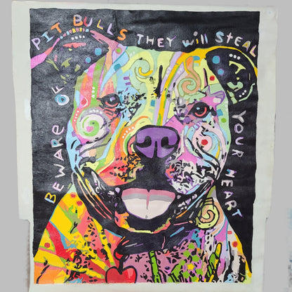 Miscellaneous Fabric Canvas Paintings - LIKE NEW