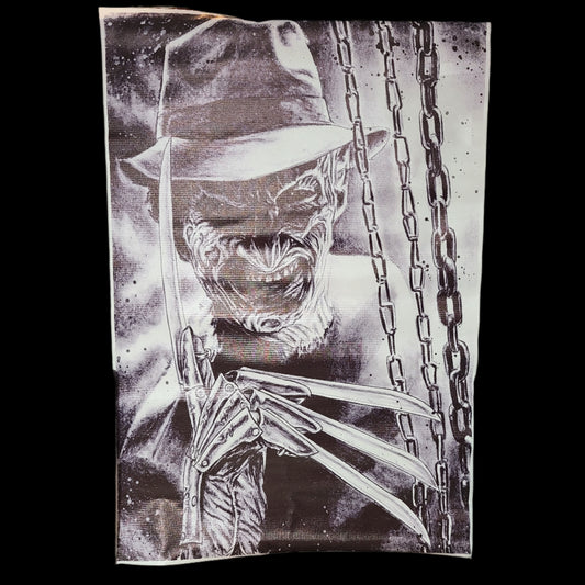 Freddy Kreuger 23" x 16" Vinyl Wall Art - LIKE NEW