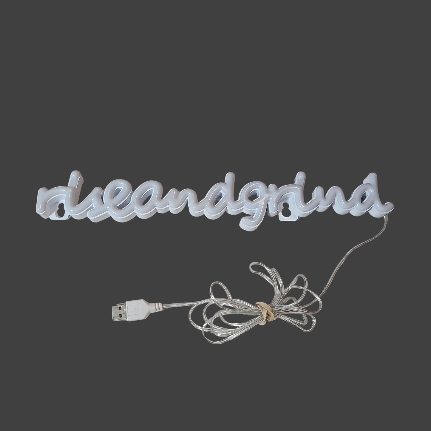 Rise and Grind LED Neon USB Sign - LIKE NEW