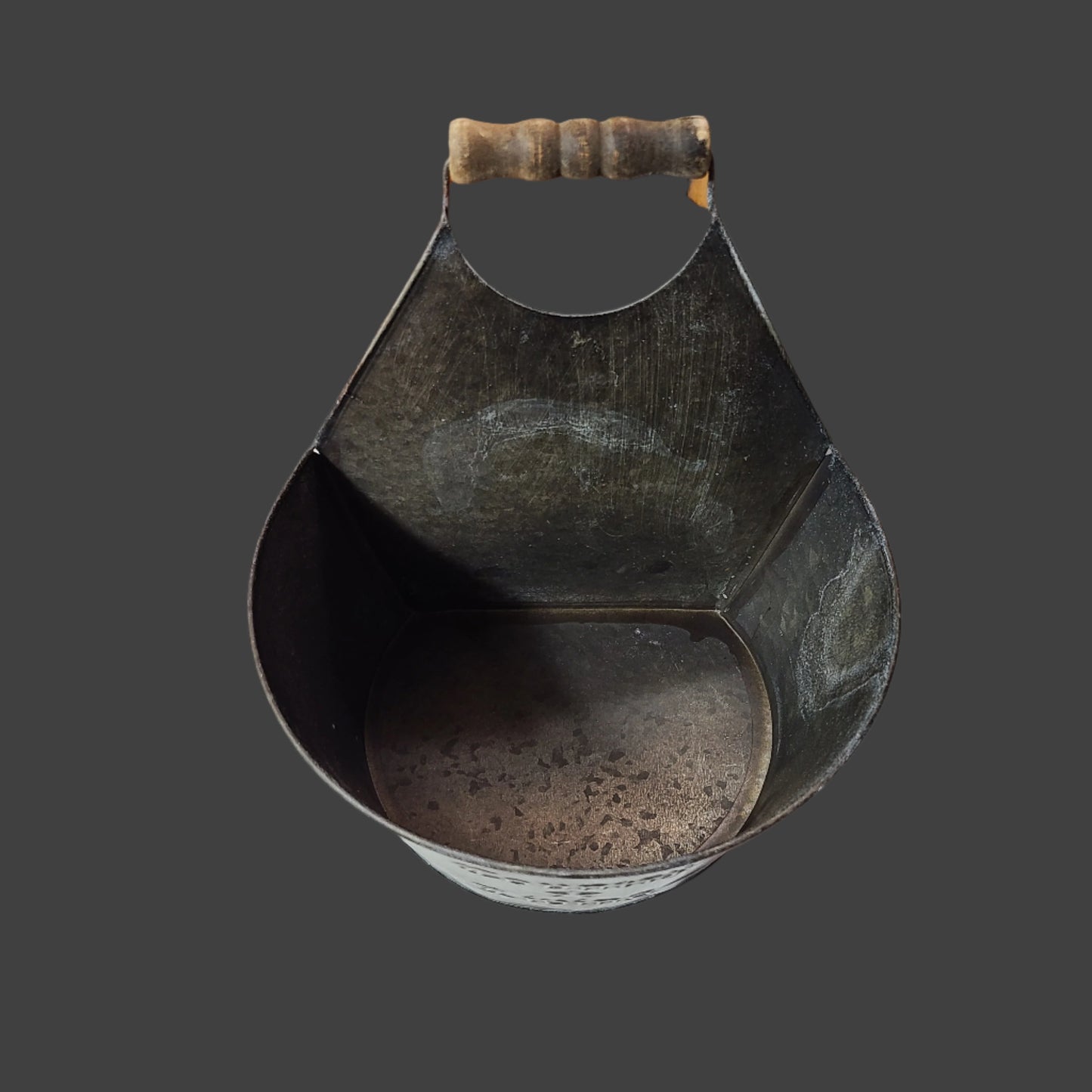 Country Living Tin Basket - USED