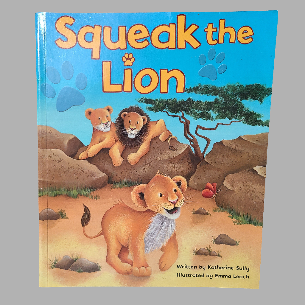 SC Squeak the Lion by Katherine Sully - Copyright 2019 - LIKE NEW