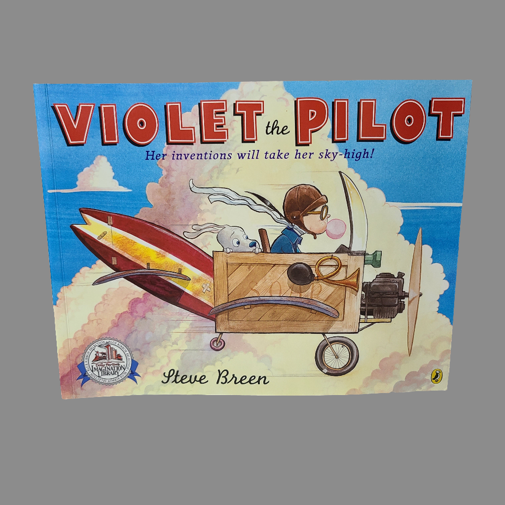 SC Violet the Pilot by Steve Breen - Copyright 2008 - LIKE NEW