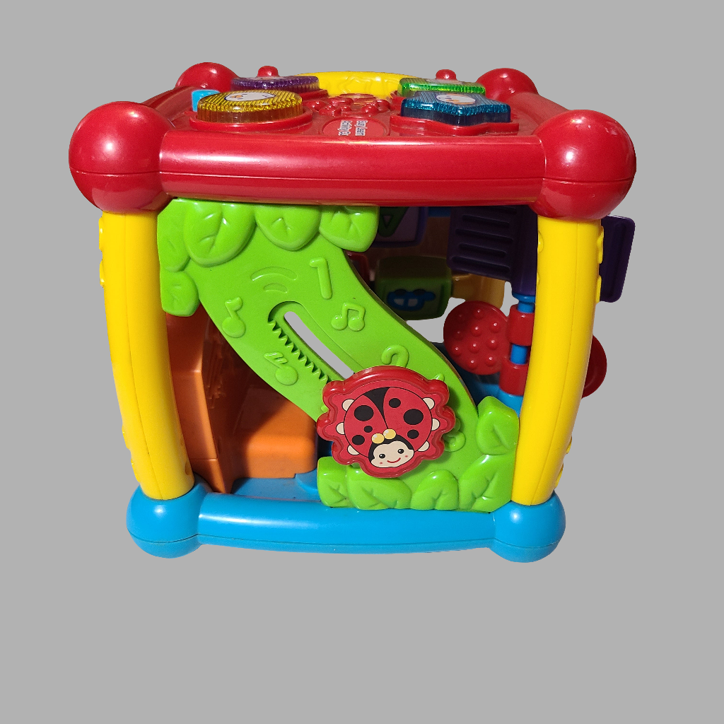 Vtech Busy Learners Activity Cube - New Batteries - USED