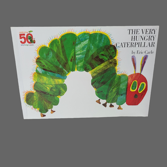 SC The Very Hungry Caterpillar by Eric Carle - Copyright 1987 - LIKE NEW
