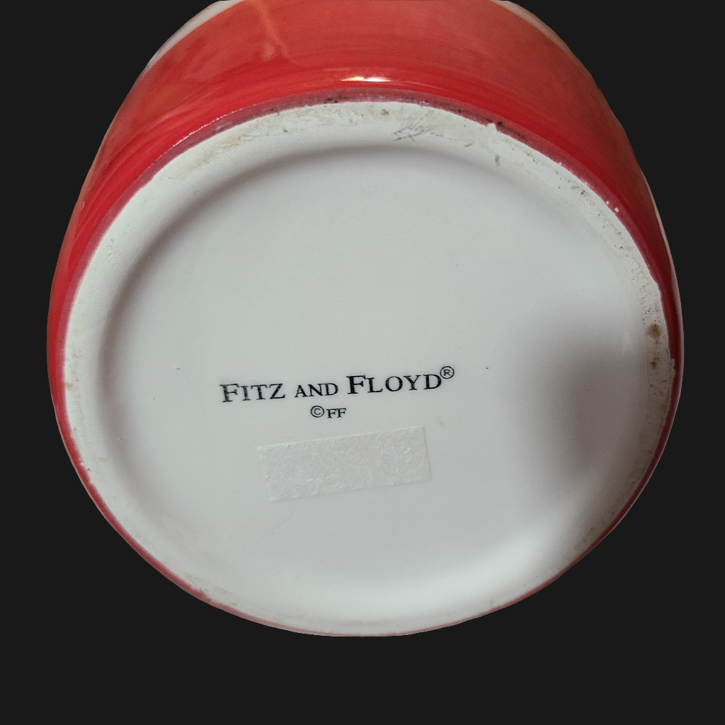 Fitz & Floyd 15.25" Tall Decorative Vase - LIKE NEW