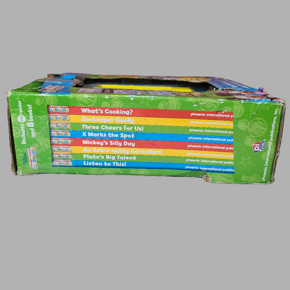 HC Disney Mickey Mouse Clubhouse Electronic Reader and 8-Book Library - LIKE NEW