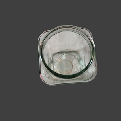 Unbranded 5" Tall Clear Glass Jar - LIKE NEW